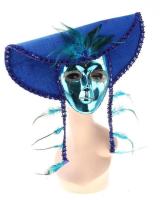 Маска хозяйки морей голубая