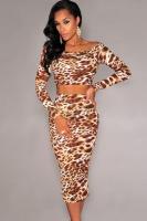 Сексуальный леопардовый сет