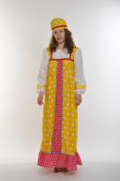 Желтый костюм Аленушки для взрослых