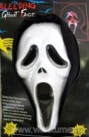 Маска Крика с кровью