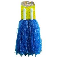 Помпоны голубые