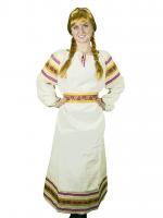 Сарафан Василиса с красным узором