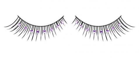 Ресницы разной длины на краях