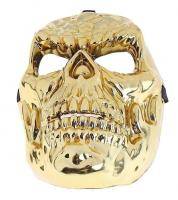 Маска золотистая в виде черепа
