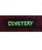 Табличка Кладбище