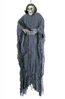 Подвесной скелет в серой мантии