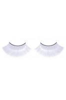 Ресницы белые с серебром