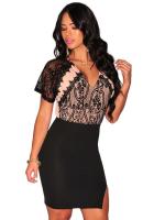 Платье с разрезом