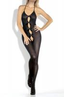 Непрозрачный боди-комбинезон