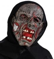 Маска зомби с капюшоном