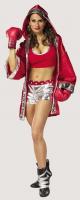 Красный костюм боксёрши