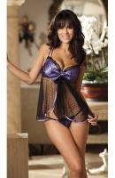 Бейбидолл полупрозрачный с бантом на груди