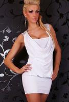 Сексуальное платье со стразами