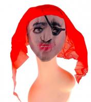 Маска Одноглазый пират с косынкой