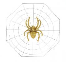 Золотой паук с паутиной
