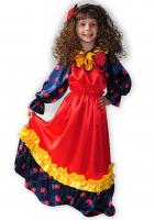 Детский атласный костюм Цыганки