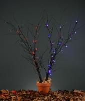 Жуткие фиолетовые светящиеся ветки