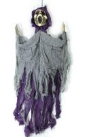 Подвесная декорация Крик фиолетово-серый