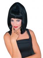 Черный парик старлетки